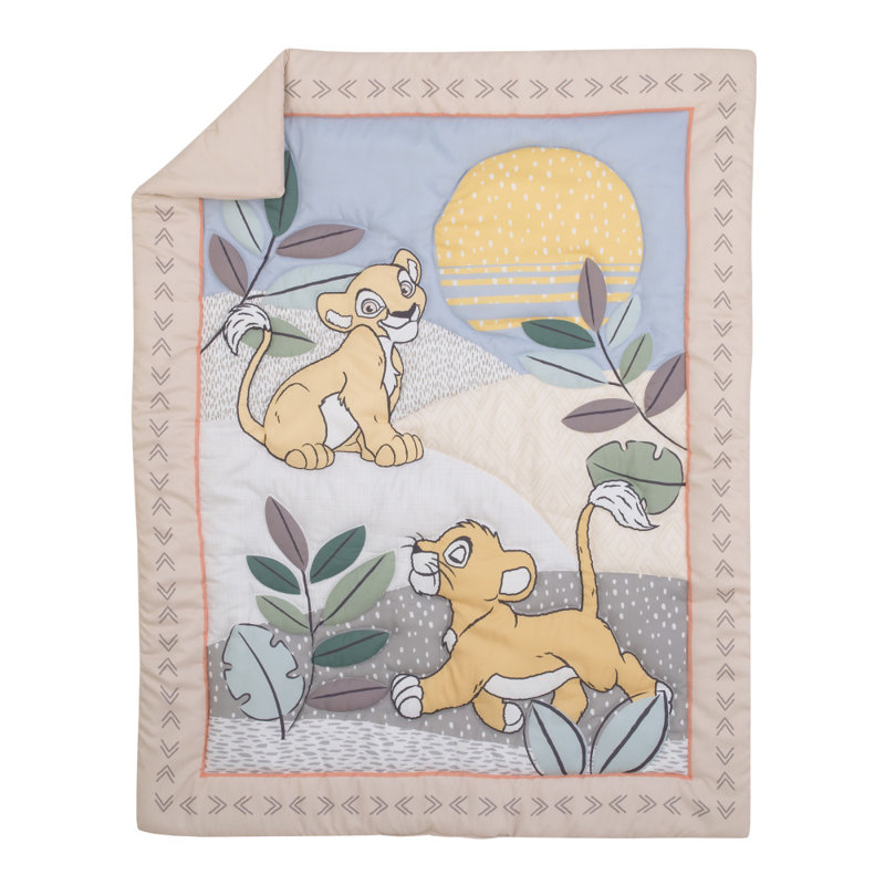 Disney Nojo Lion King Leader 3 Piece Crib Bedding Set Wayfair